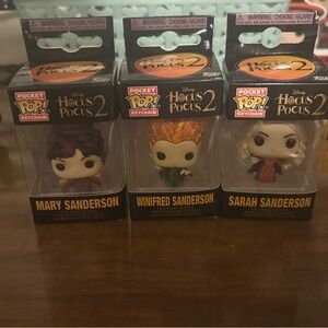 Funko Hocus Pocus 2 Pocket Pop! Keychain Trio